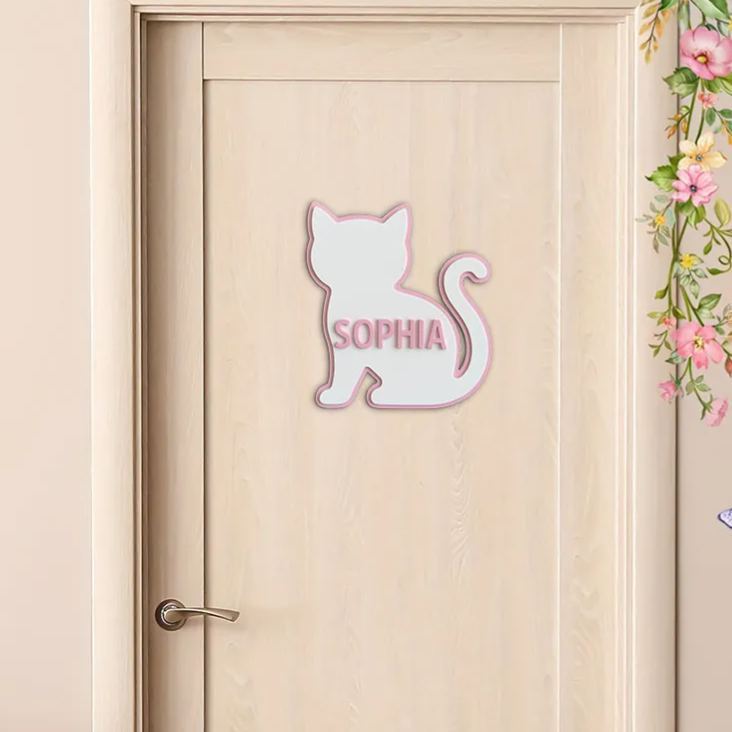 Personalized Animal Bedroom Decoration Door Sign | CWBaby390