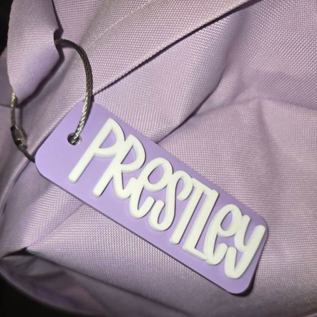 Personalized 3D Kid's Backpack Lunch Box Luggage Tags | CWGift19