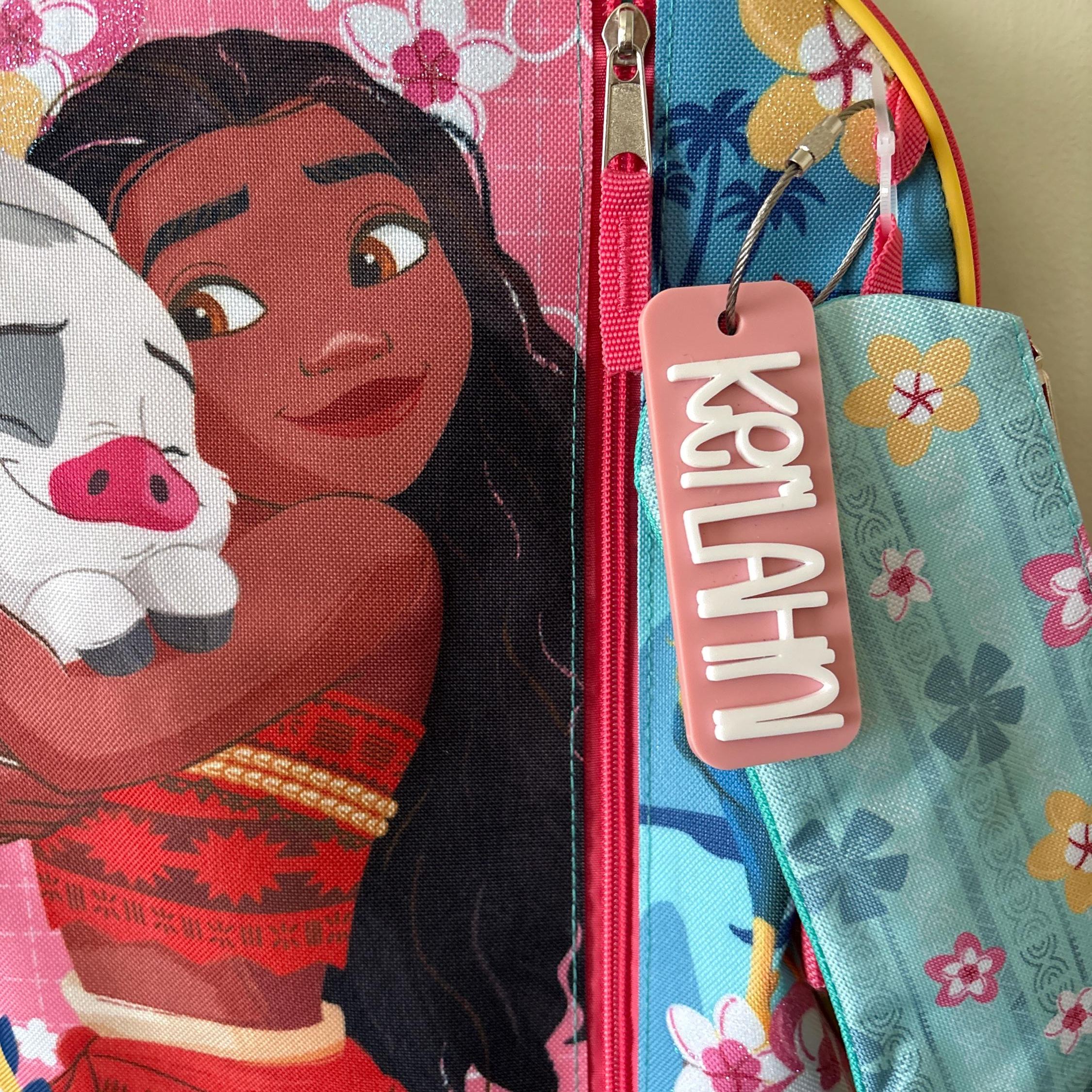 Personalized 3D Kid's Backpack Lunch Box Luggage Tags | CWGift19