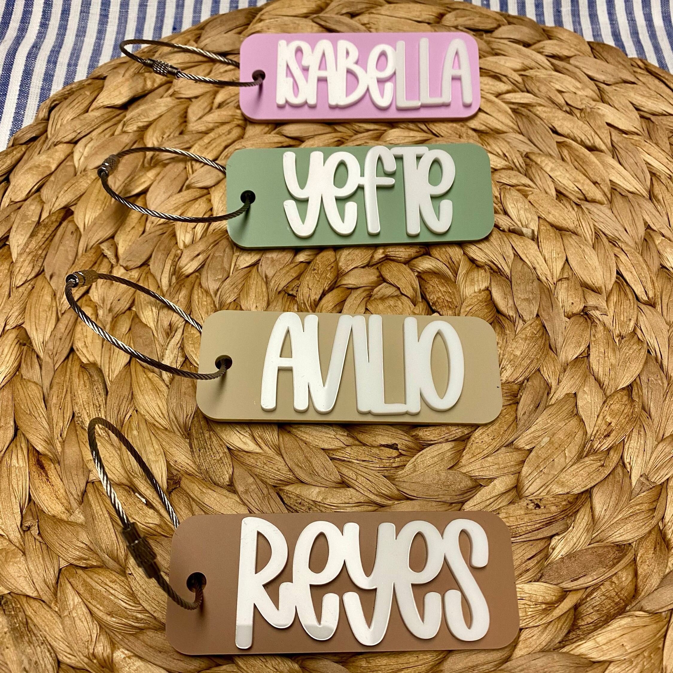 Personalized 3D Kid's Backpack Lunch Box Luggage Tags | CWGift19