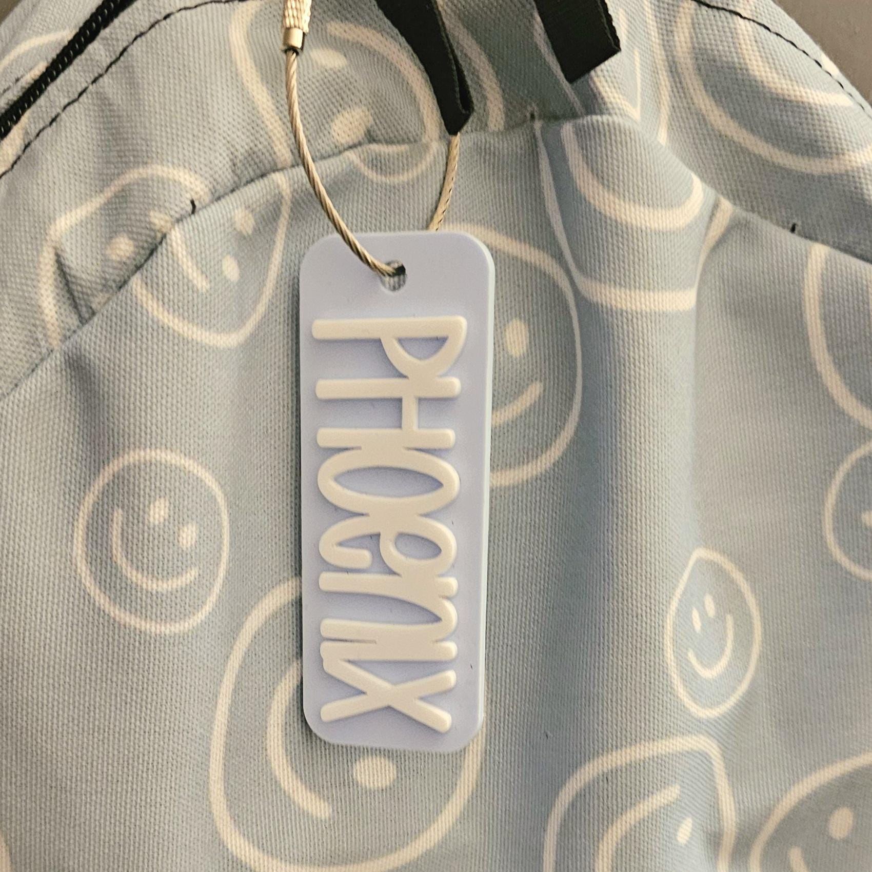 Personalized 3D Kid's Backpack Lunch Box Luggage Tags | CWGift19