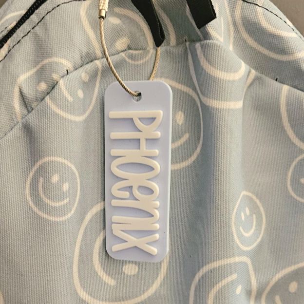 Personalized 3D Kid's Backpack Lunch Box Luggage Tags | CWGift19