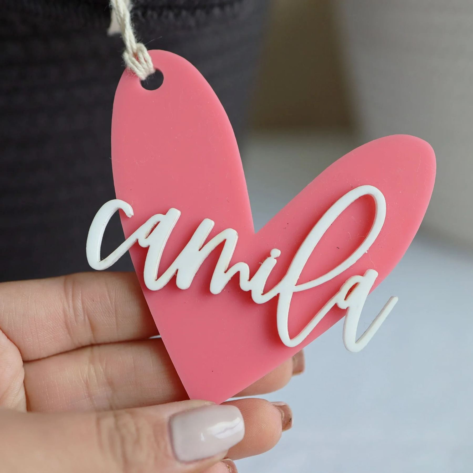 Personalized Lovely Valentine's Day Name Tags | ValGift11