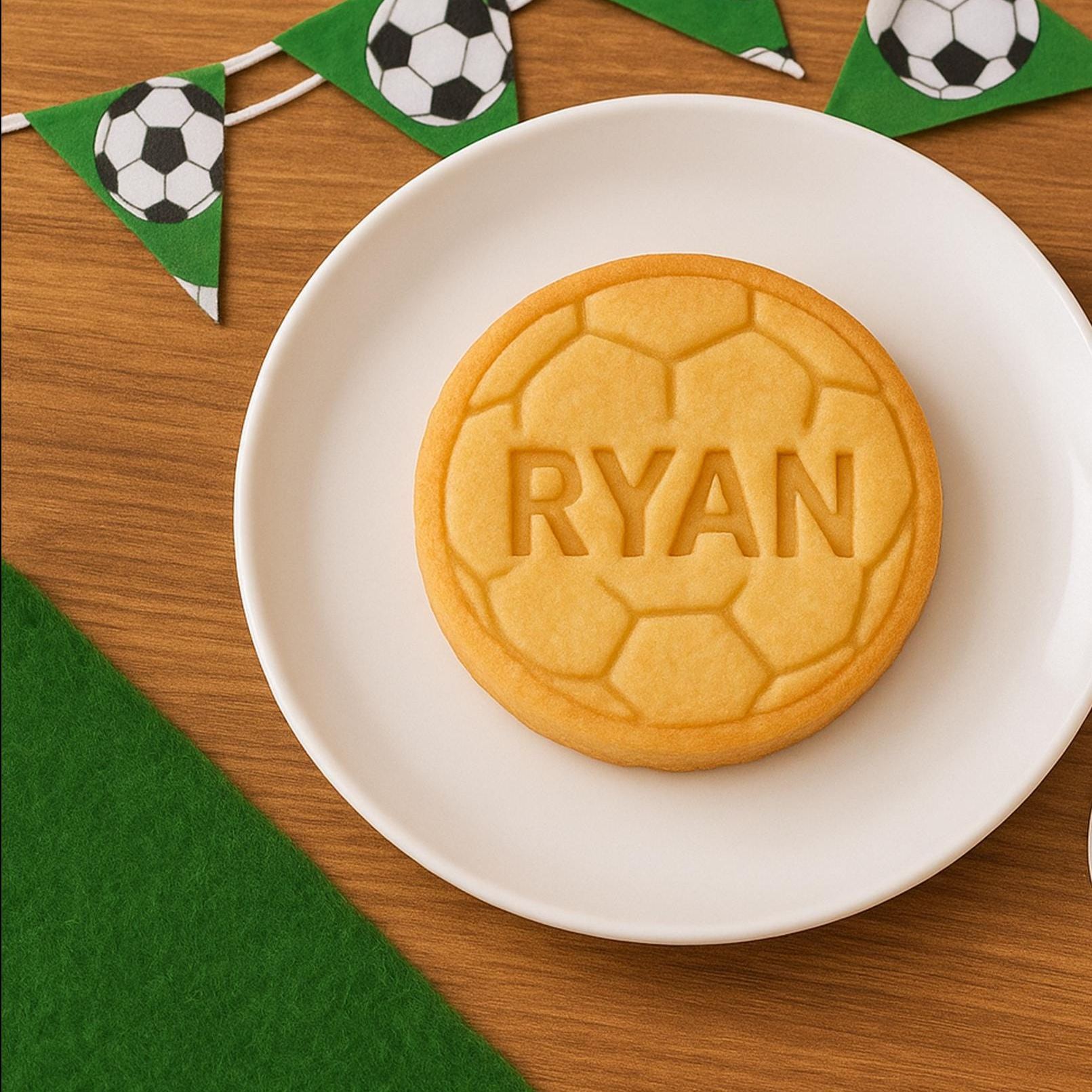 Personalized Cookie Football Cutter With Name | CWGift21