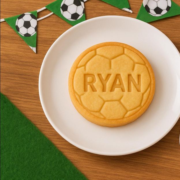 Personalized Cookie Football Cutter With Name | CWGift21