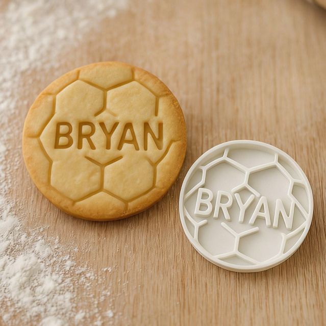 Personalized Cookie Football Cutter With Name | CWGift21