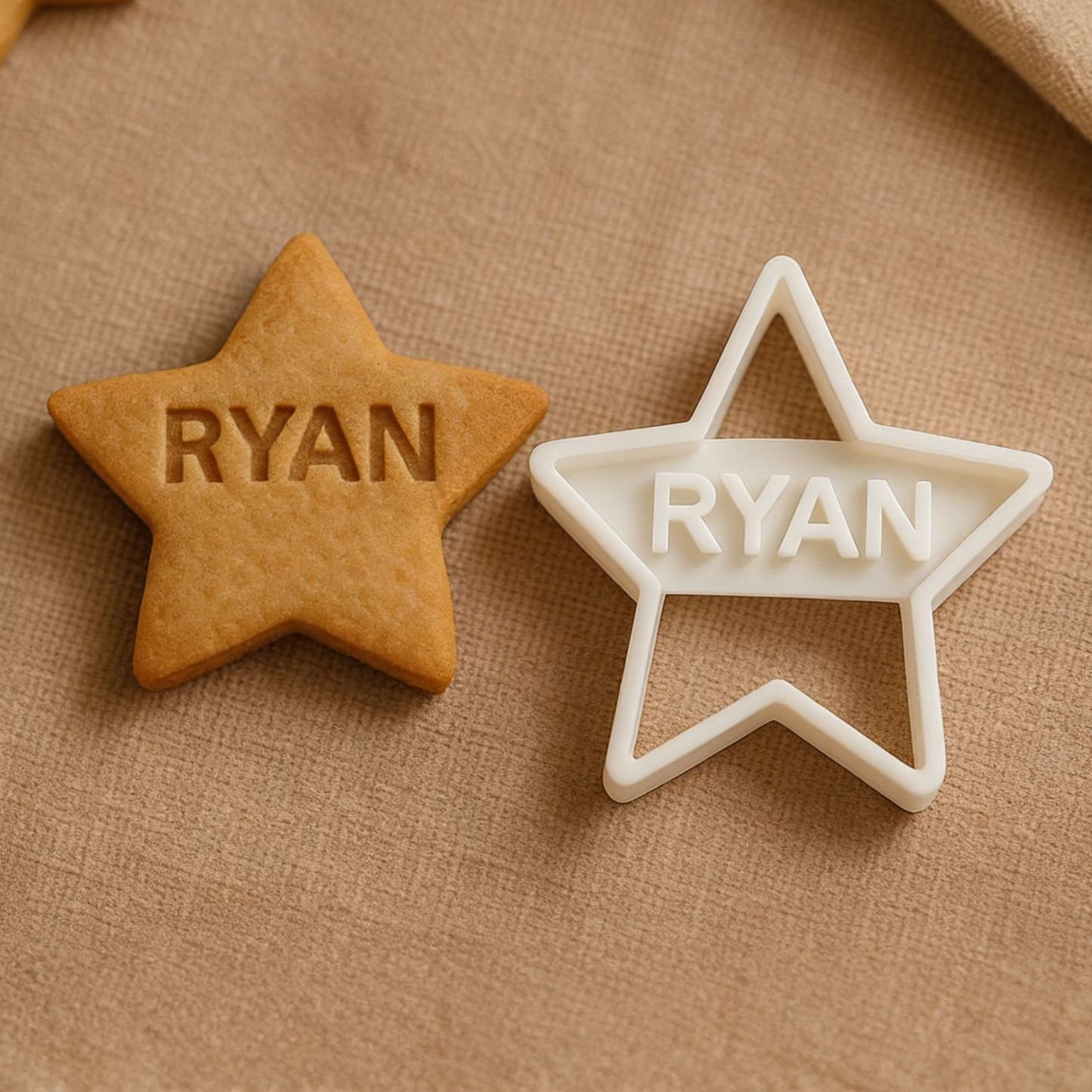 Personalized Cookie Star Cutter With Name | CWGift22