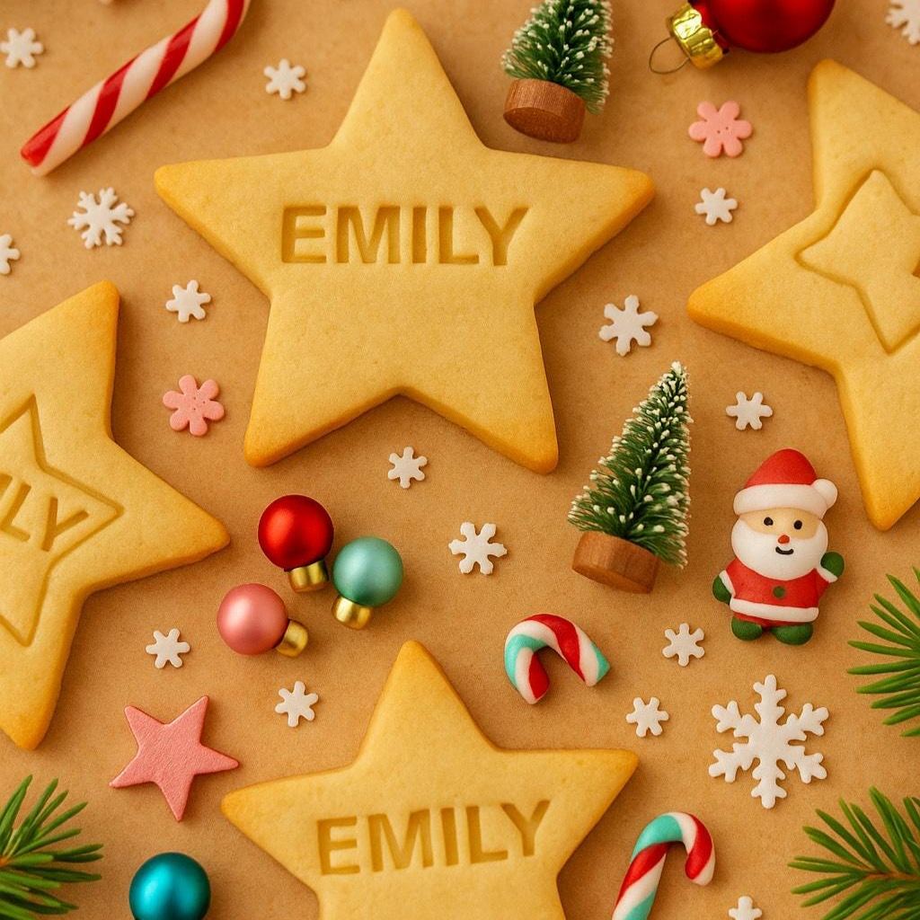 Personalized Cookie Star Cutter With Name | CWGift22