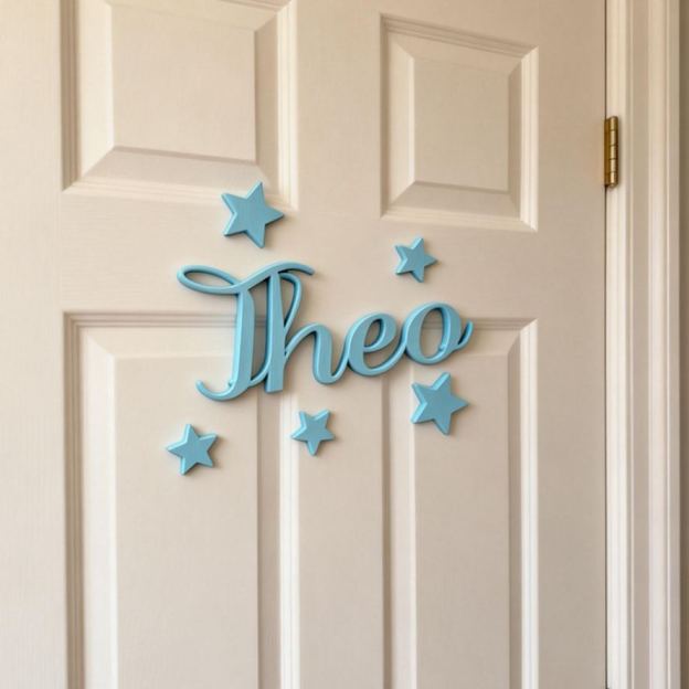 Personalized Kid's Bedroom Decoration Door Sign | CWBaby409