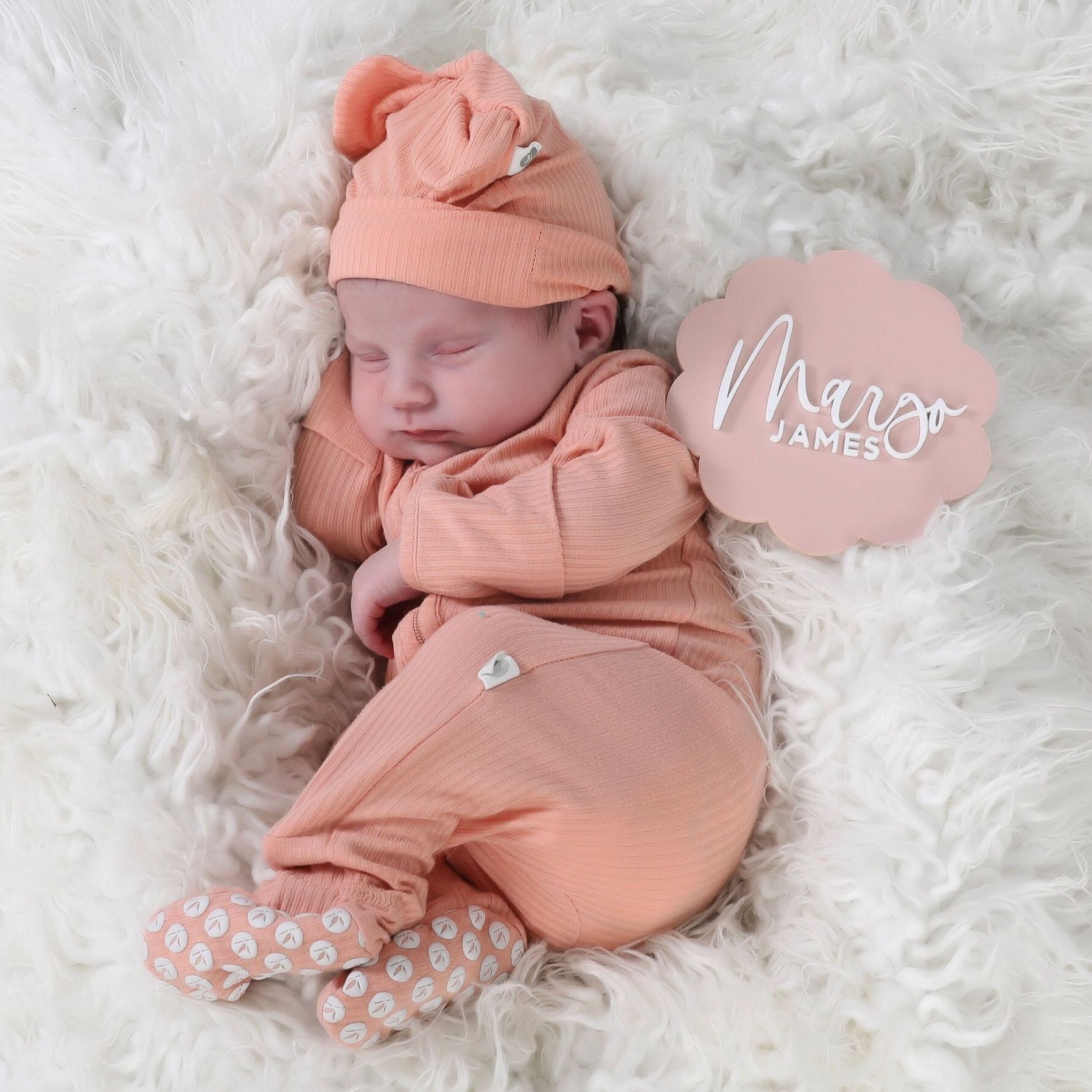 Personalized Baby Name Announcement Sign | CWBaby406