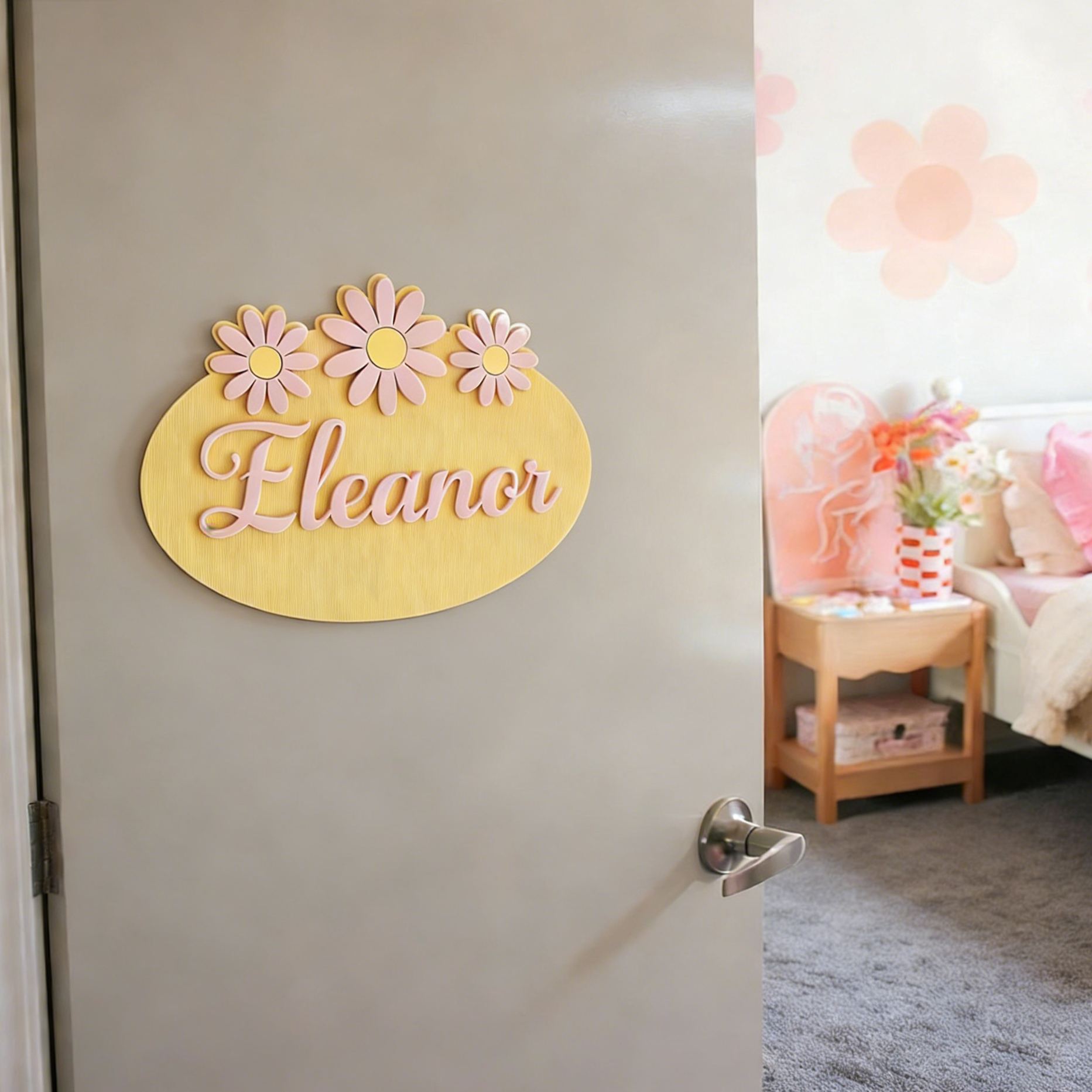 Personalized Kid's Bedroom Decoration Door Sign | CWBaby411