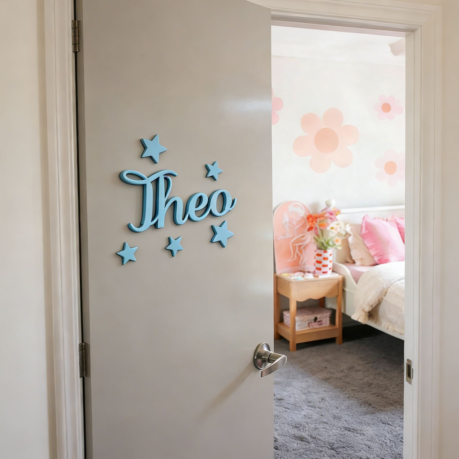Personalized Kid's Bedroom Decoration Door Sign | CWBaby409