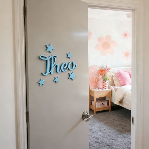 Personalized Kid's Bedroom Decoration Door Sign | CWBaby409