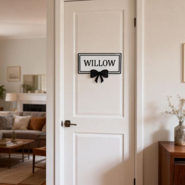 Personalized Kid's Bedroom Decoration Door Sign | CWBaby413