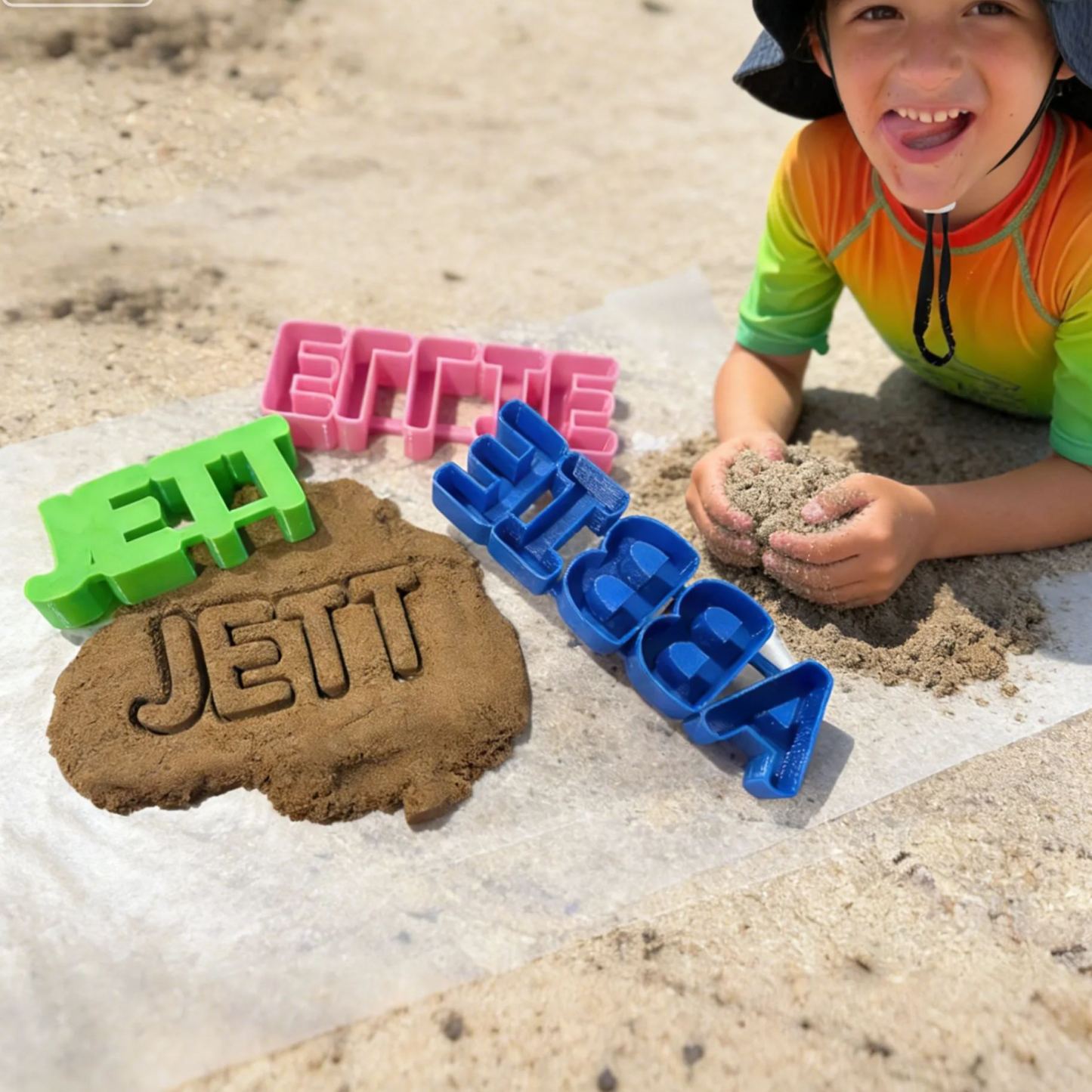 Personalized 3D Printed Sand Mold Beach Toy | CWBeach207