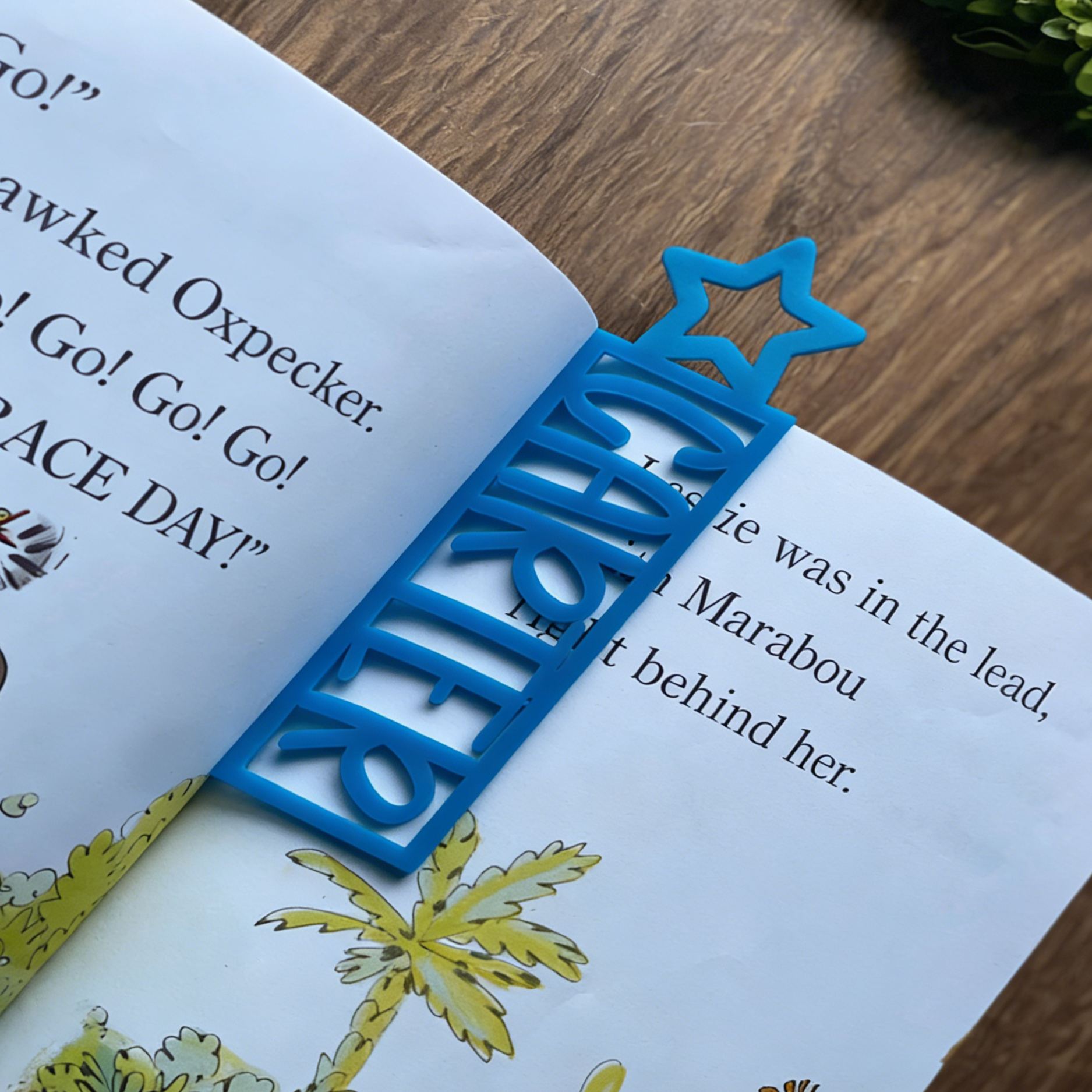 Personalized 3D Printed Name Bookmark | CWGift25