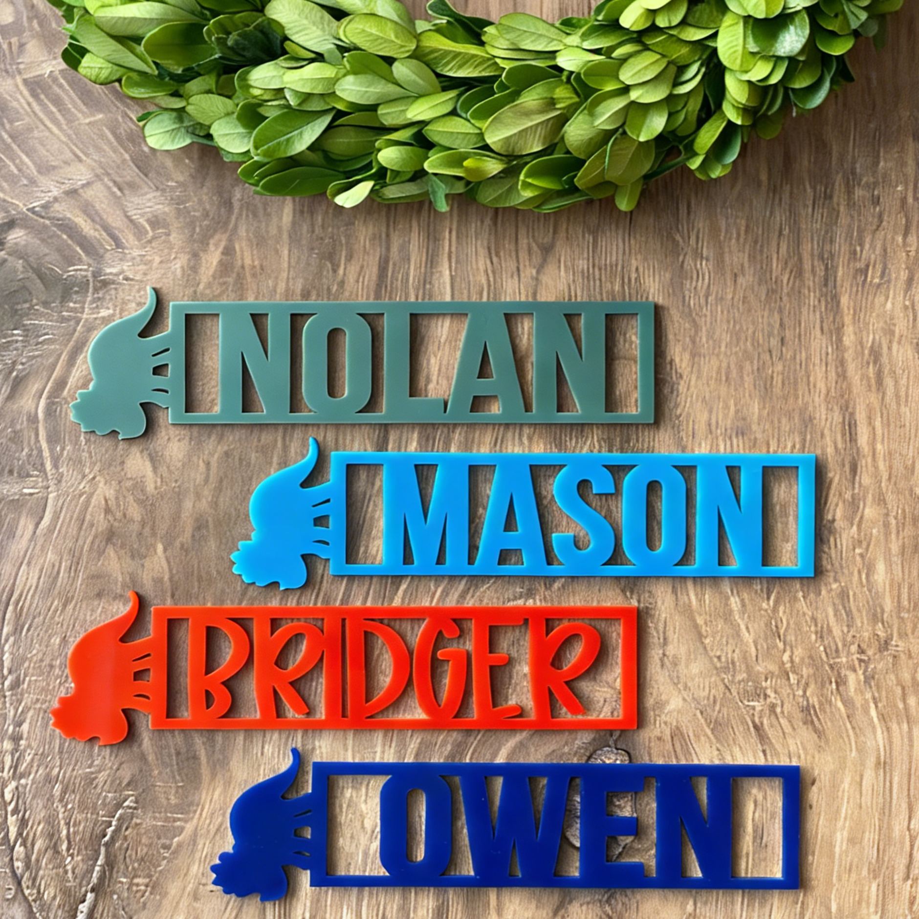 Personalized 3D Printed Name Bookmark | CWGift25