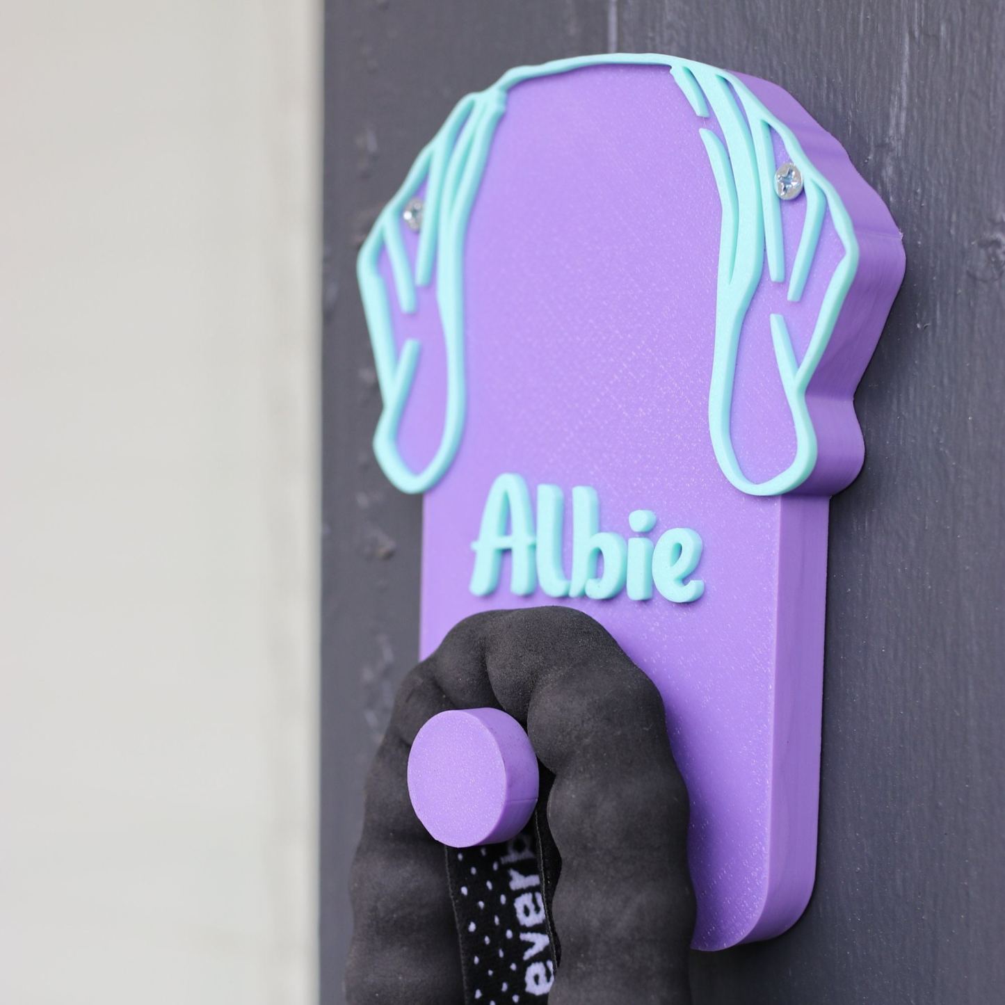 Personalized Leash & Collar Hanger Dog Leash Hanger for Wall | BKPet402