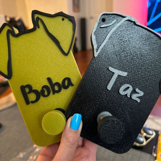 Personalized Leash & Collar Hanger Dog Leash Hanger for Wall | BKPet402