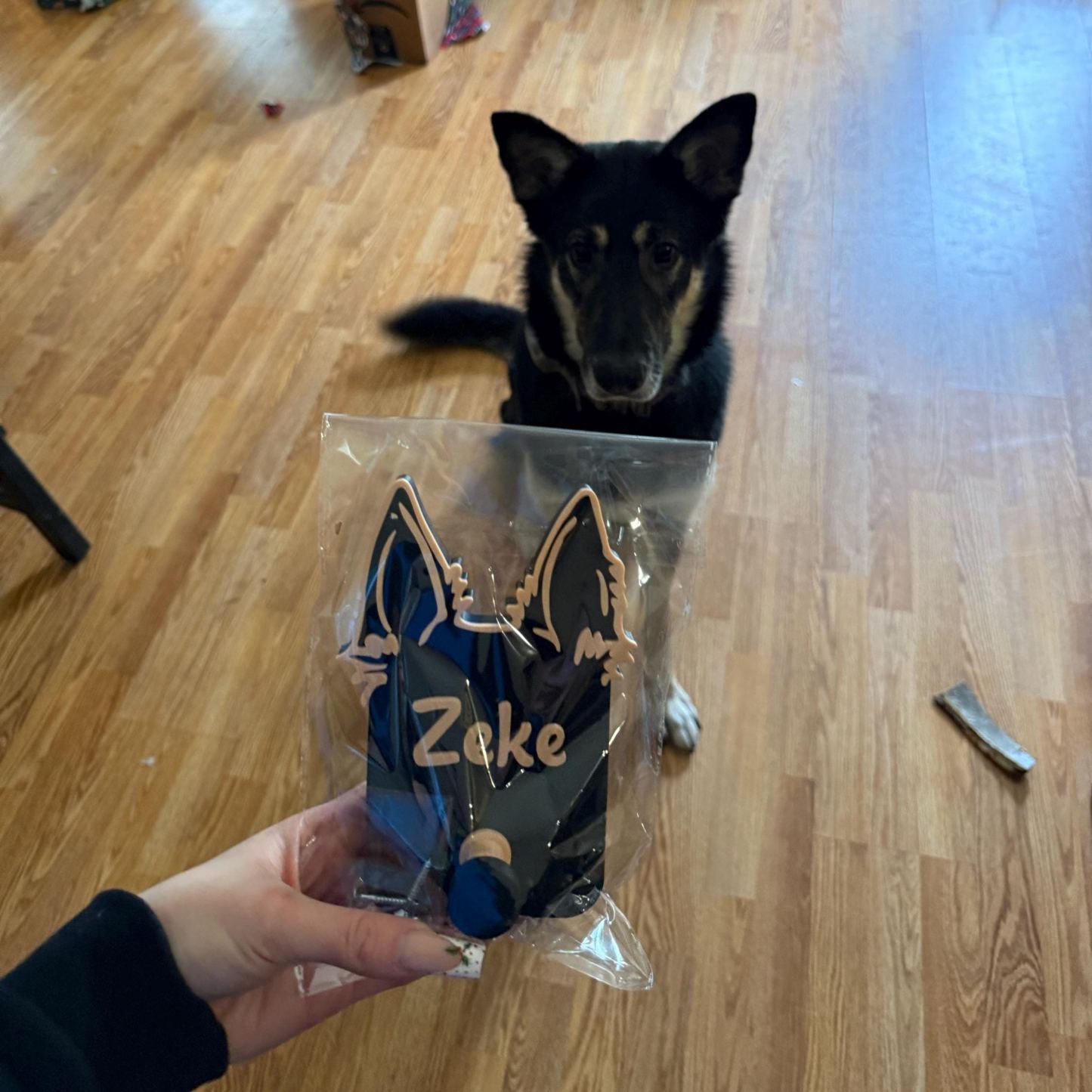 Personalized Leash & Collar Hanger Dog Leash Hanger for Wall | BKPet402