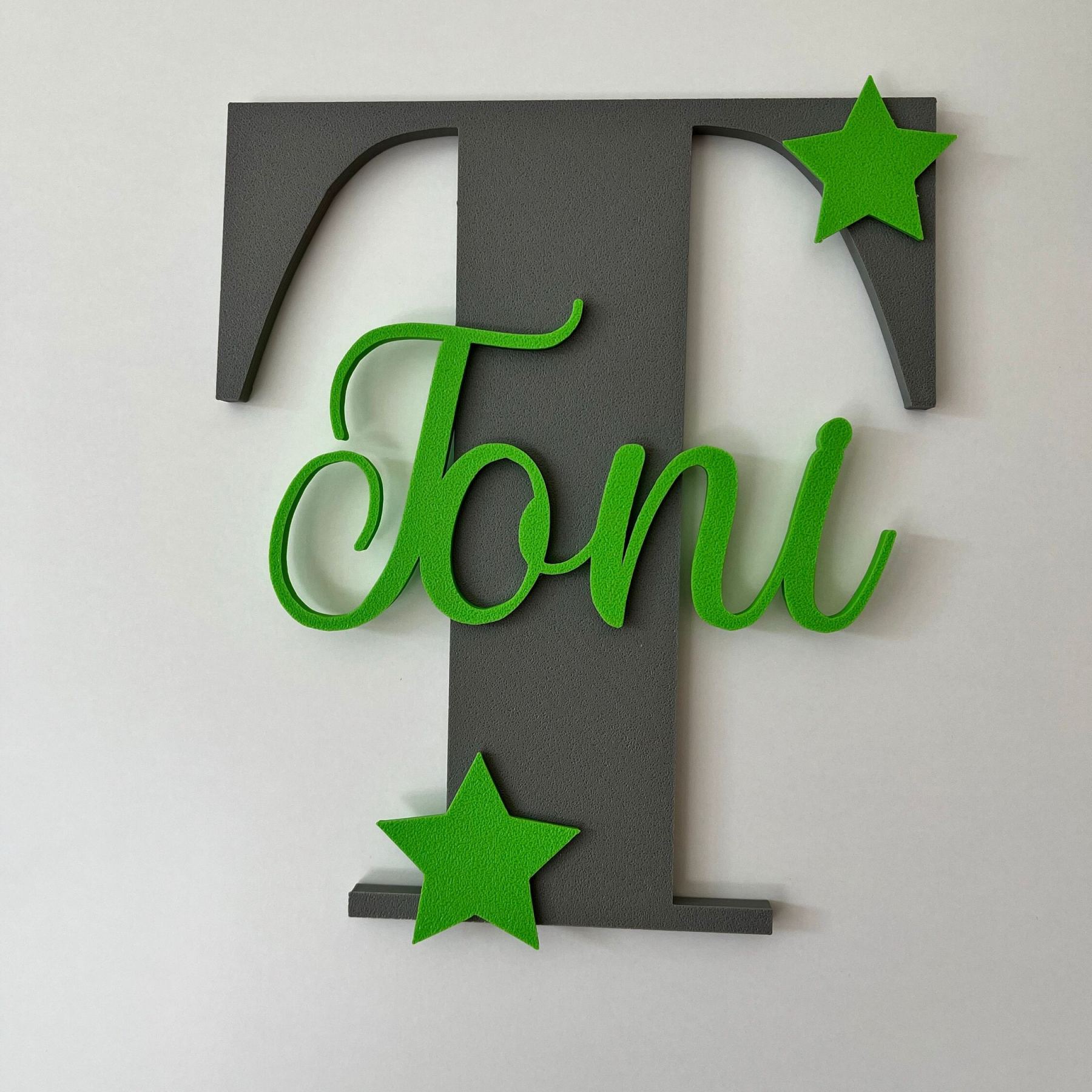 Personalized Monogram Bedroom Door Decoration Name Sign | CWBaby424