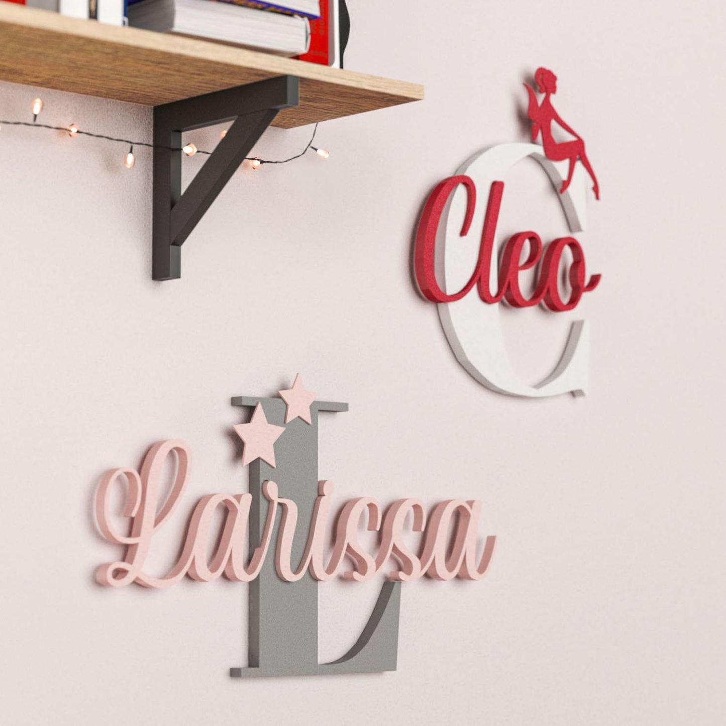 Personalized Monogram Bedroom Door Decoration Name Sign | CWBaby424