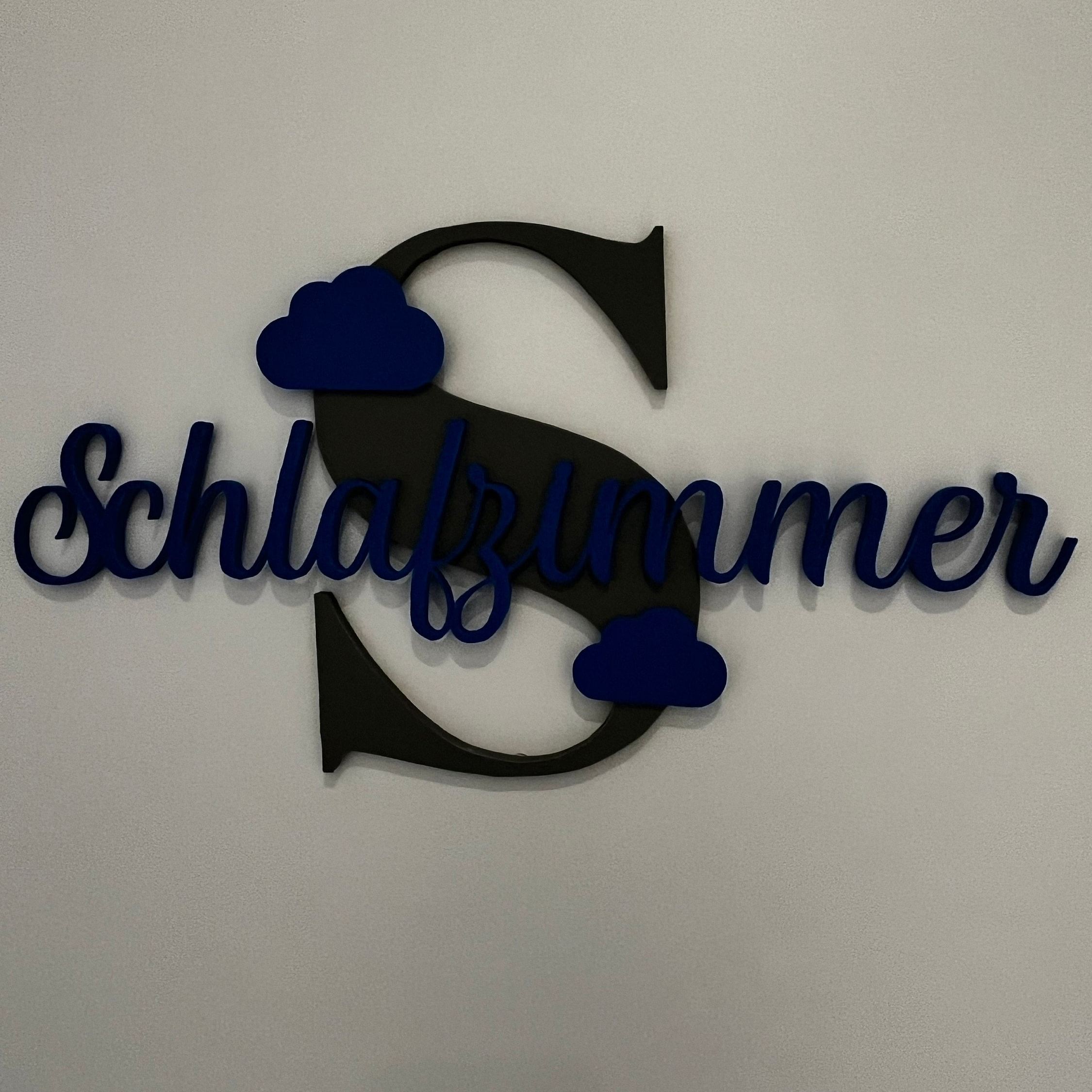 Personalized Monogram Bedroom Door Decoration Name Sign | CWBaby424