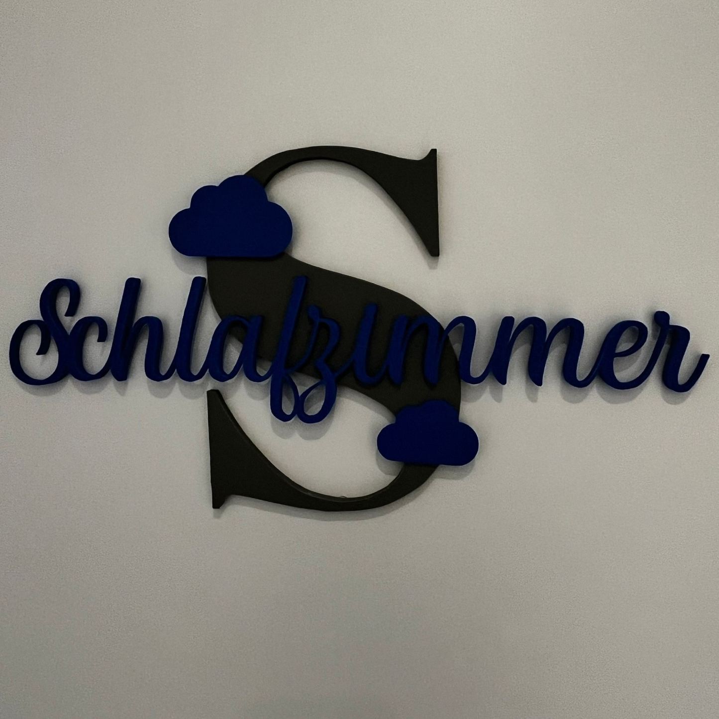 Personalized Monogram Bedroom Door Decoration Name Sign | CWBaby424