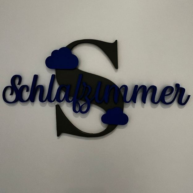 Personalized Monogram Bedroom Door Decoration Name Sign | CWBaby424