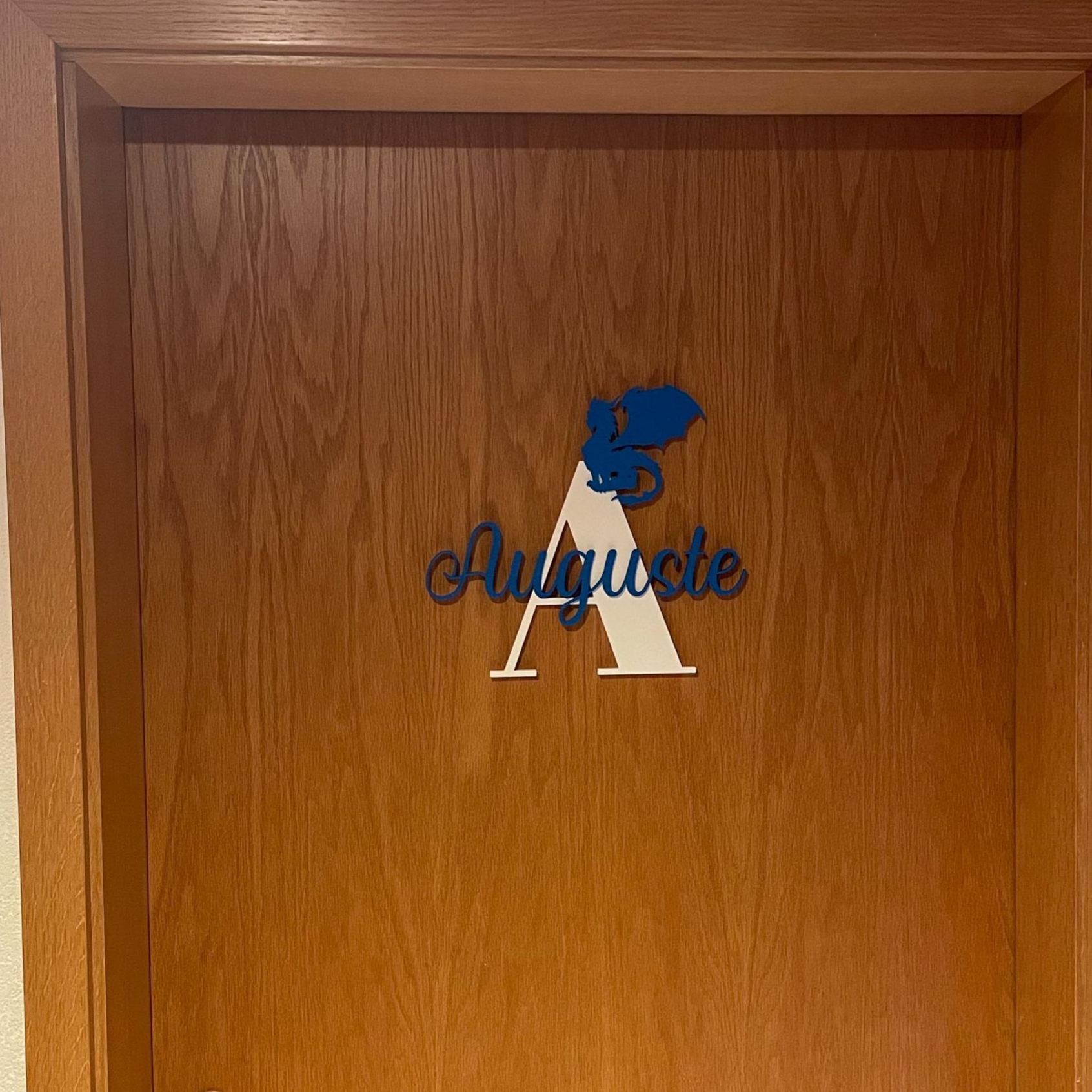 Personalized Monogram Bedroom Door Decoration Name Sign | CWBaby424