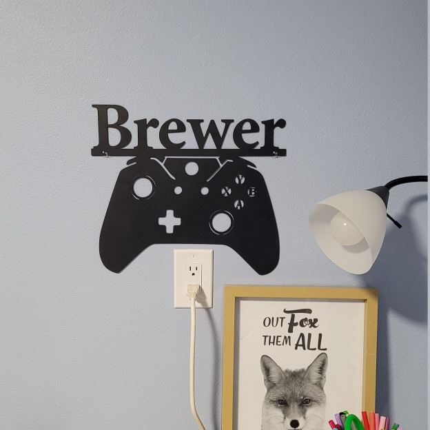 Personalized Kid's Bedroom Game Door Sign | CWBaby421