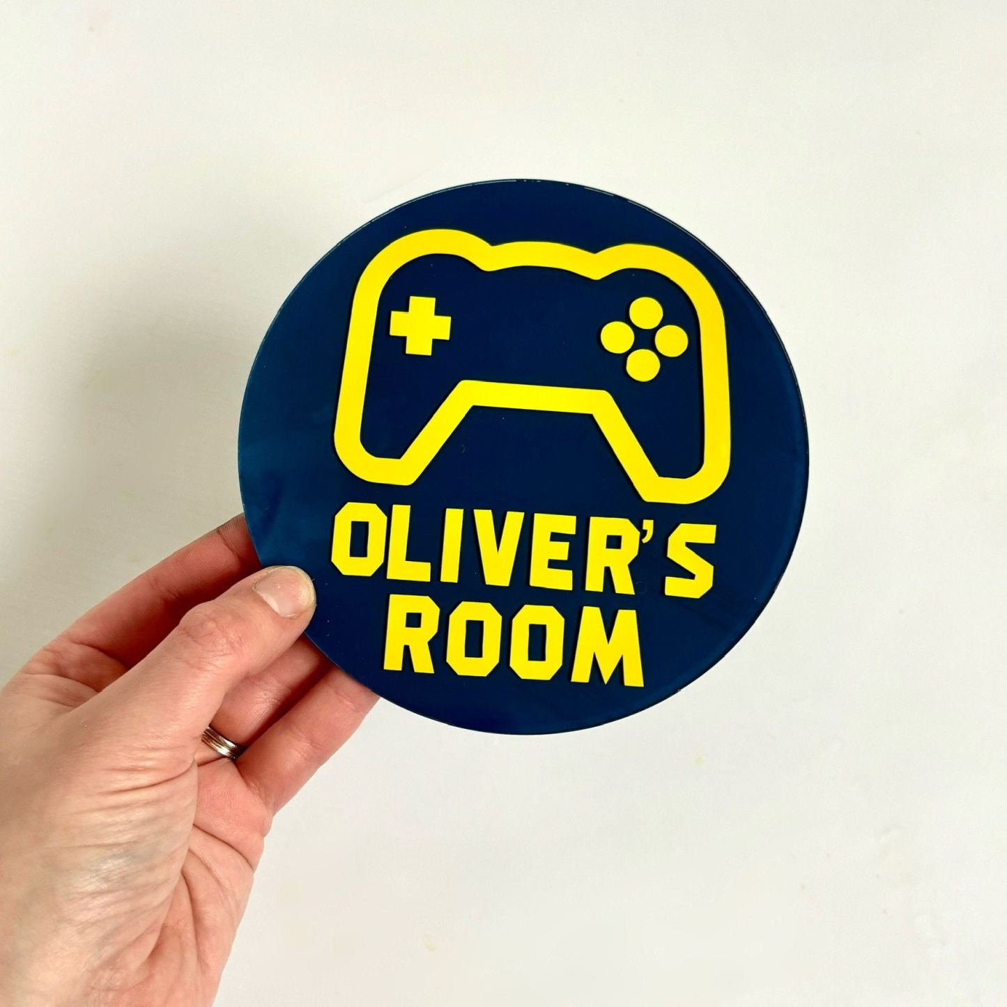 Personalized Kid's Bedroom Game Door Sign | CWBaby422