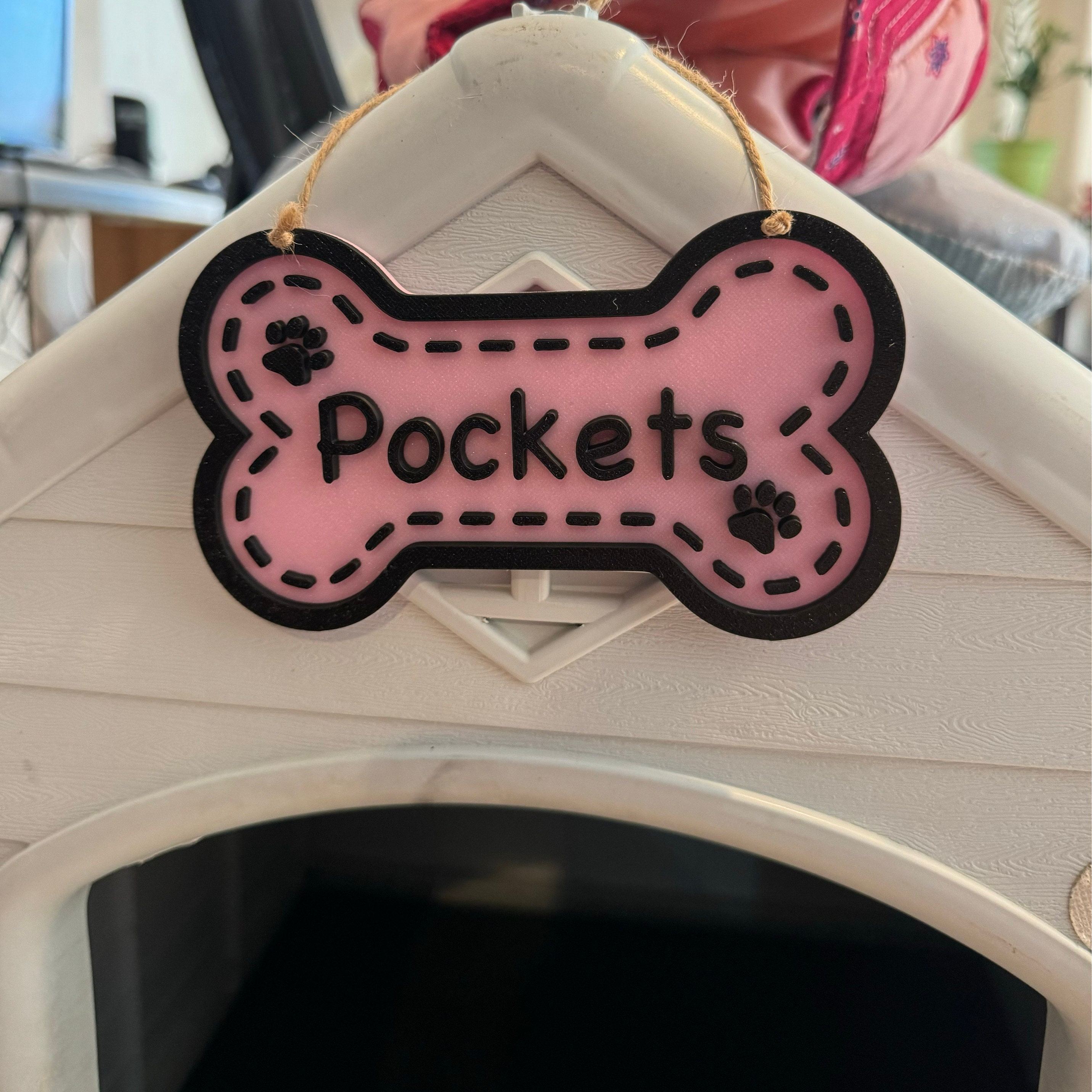 Personalized 3D Printed Dog Name Crate Sign | BKPet411