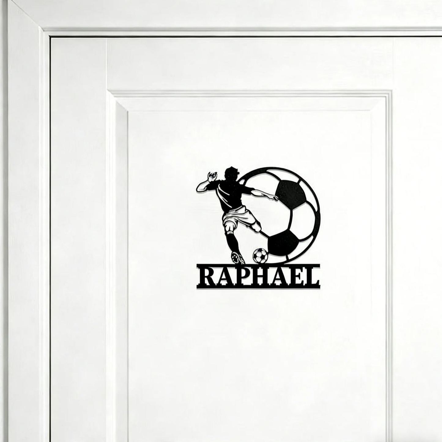 Personalized Kid's Bedroom Soccer Door Sign | CWBaby419