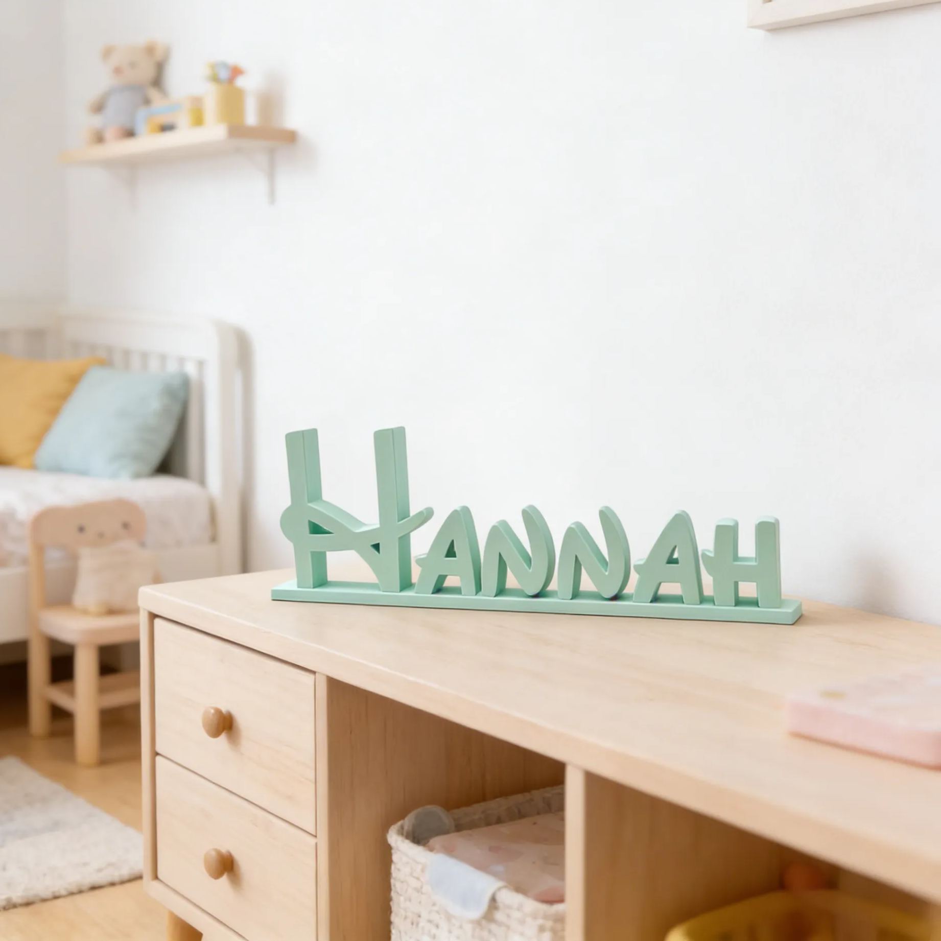 Personalized Lovely Room Desk Name Sign | CWGift28