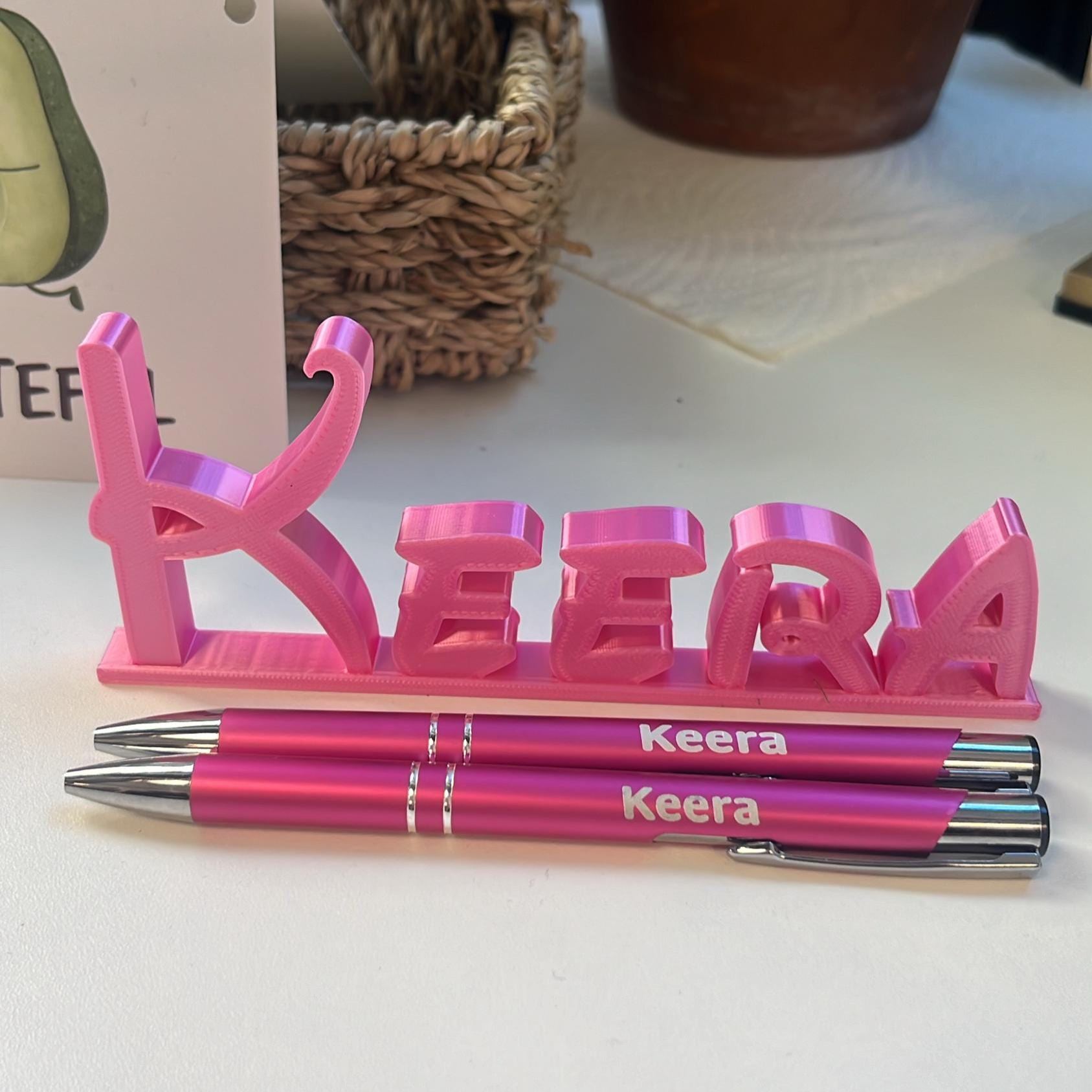 Personalized Lovely Room Desk Name Sign | CWGift28