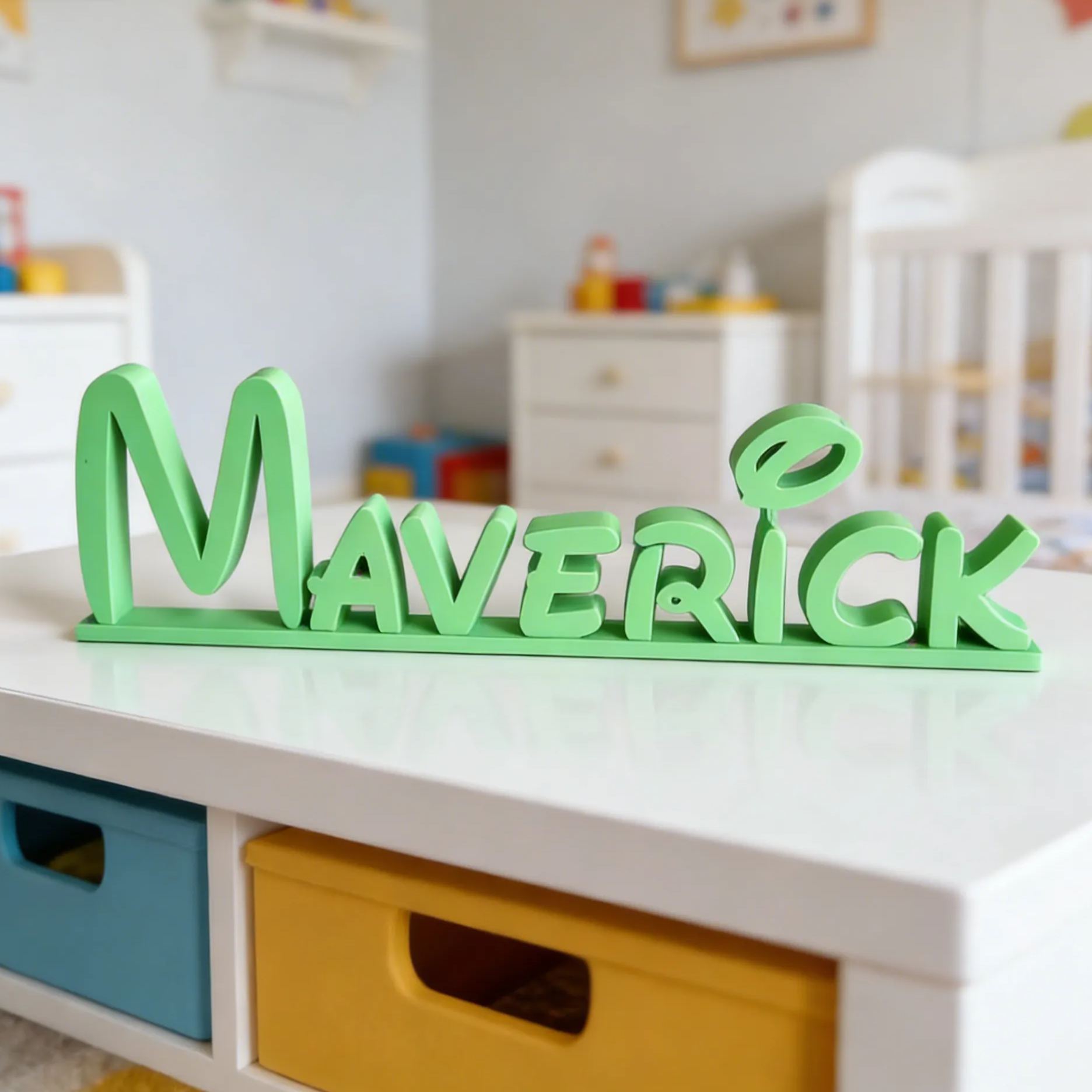 Personalized Lovely Room Desk Name Sign | CWGift28