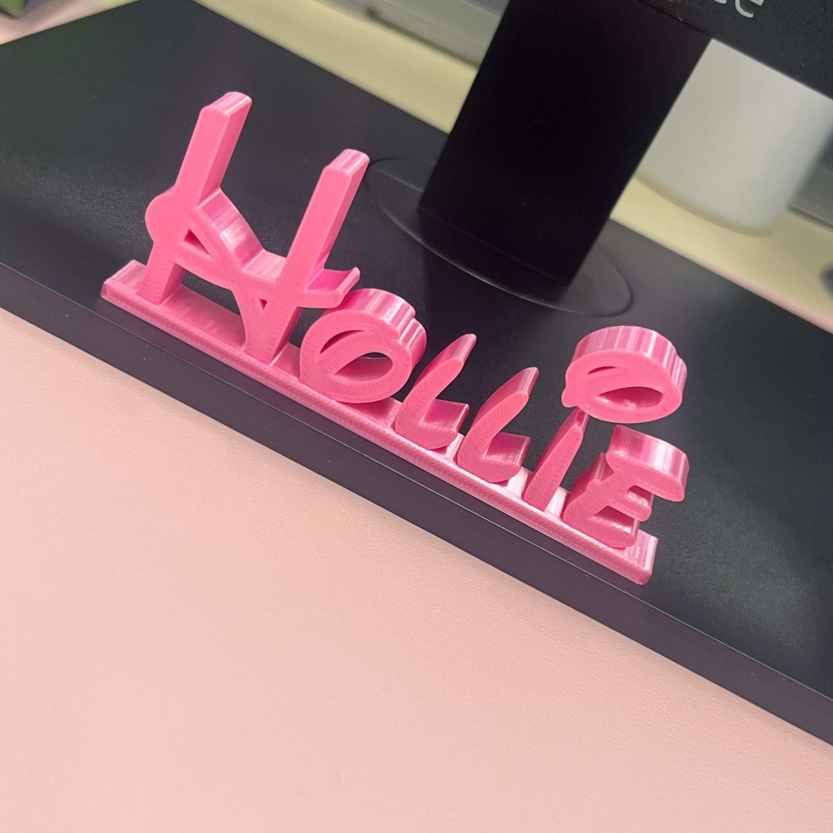 Personalized Lovely Room Desk Name Sign | CWGift28