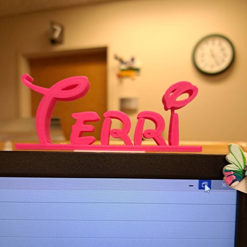 Personalized Lovely Room Desk Name Sign | CWGift28
