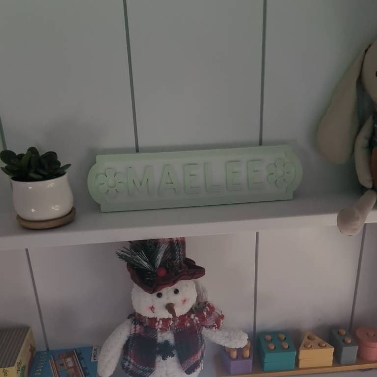 Personalized Kid's Bedroom Decoration Door Sign | CWBaby438