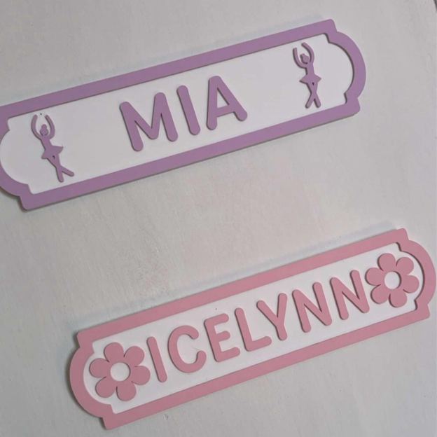 Personalized Kid's Bedroom Decoration Door Sign | CWBaby438