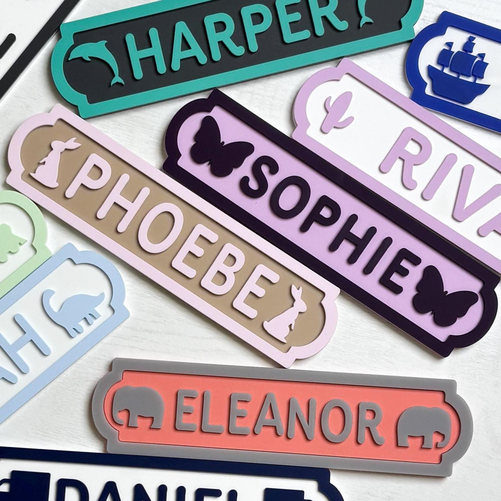 Personalized Kid's Bedroom Decoration Door Sign | CWBaby438