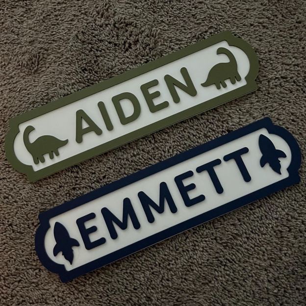 Personalized Kid's Bedroom Decoration Door Sign | CWBaby438