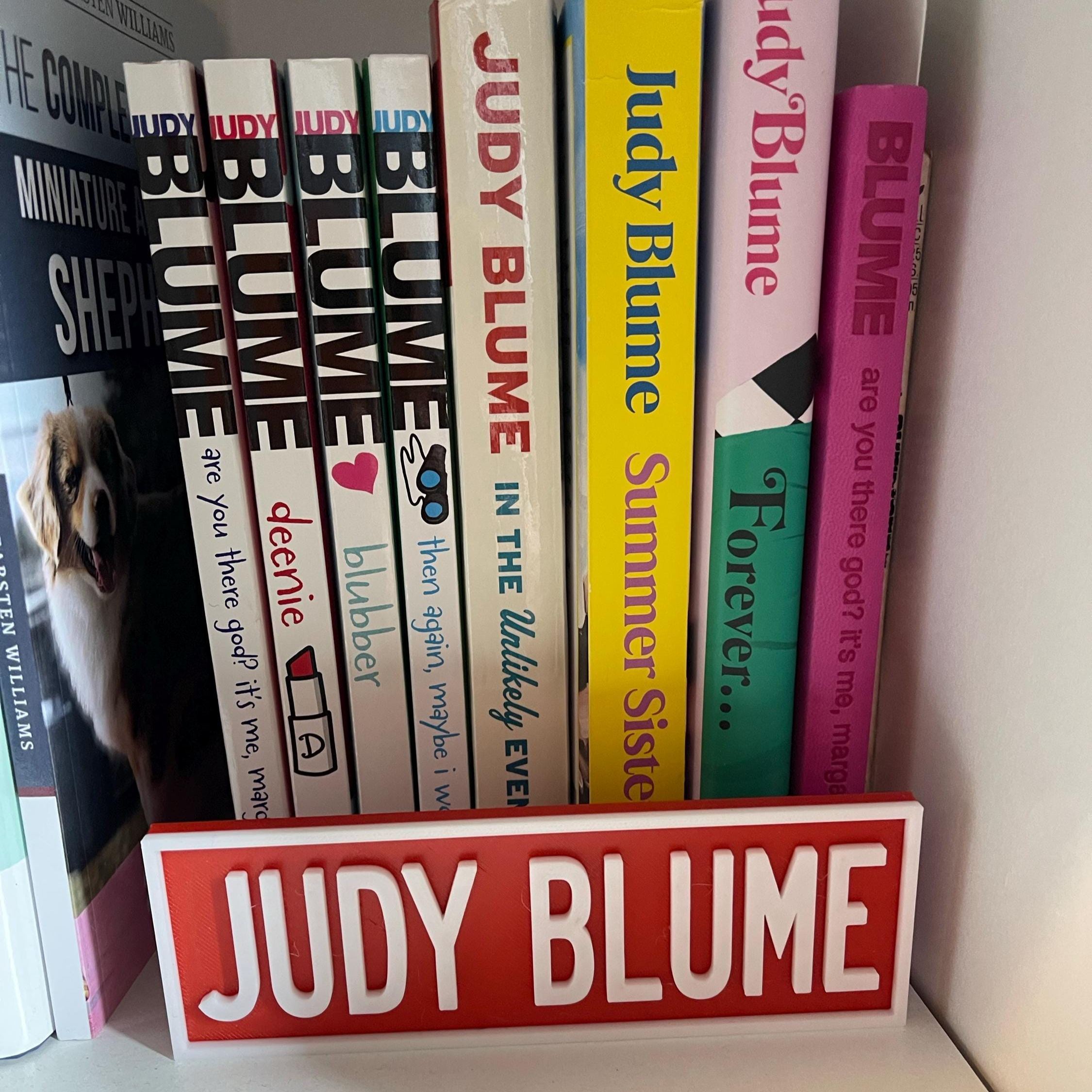 Personalized 3D Printed Bookshelf Library Street Sign | CWGift34