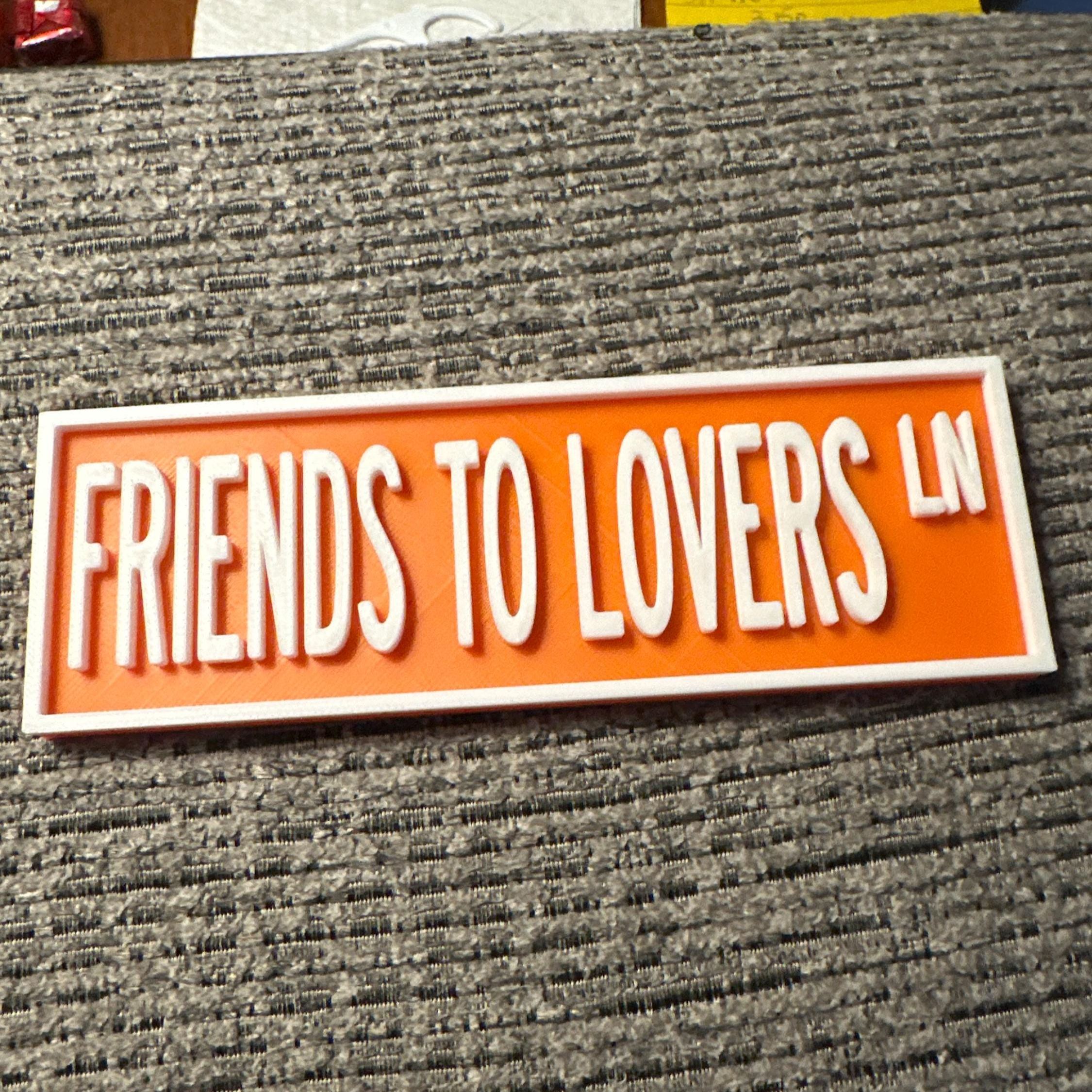 Personalized 3D Printed Bookshelf Library Street Sign | CWGift34