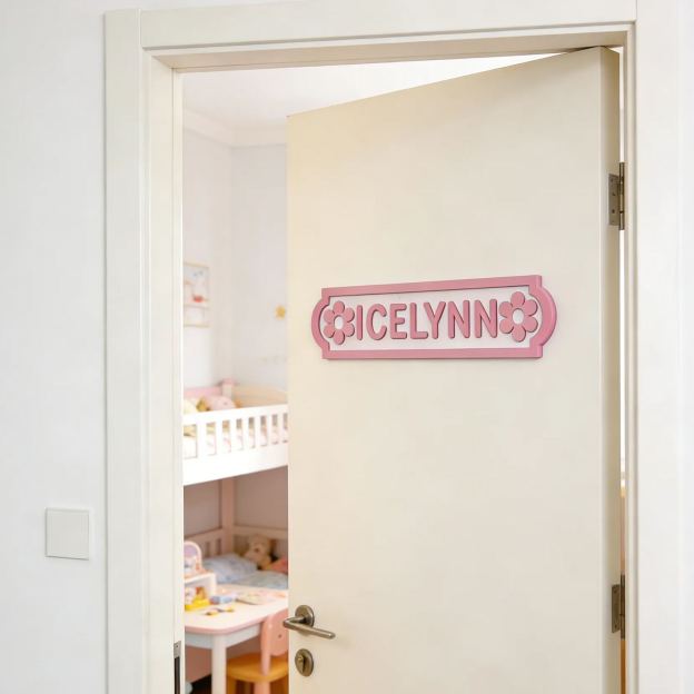 Personalized Kid's Bedroom Decoration Door Sign | CWBaby438