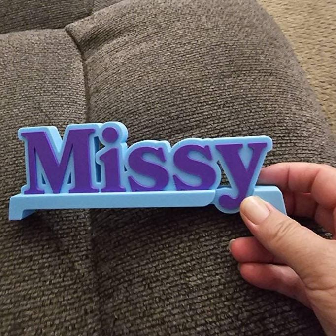 Personalized Multi-Color Desk Name Plate | CWGift37