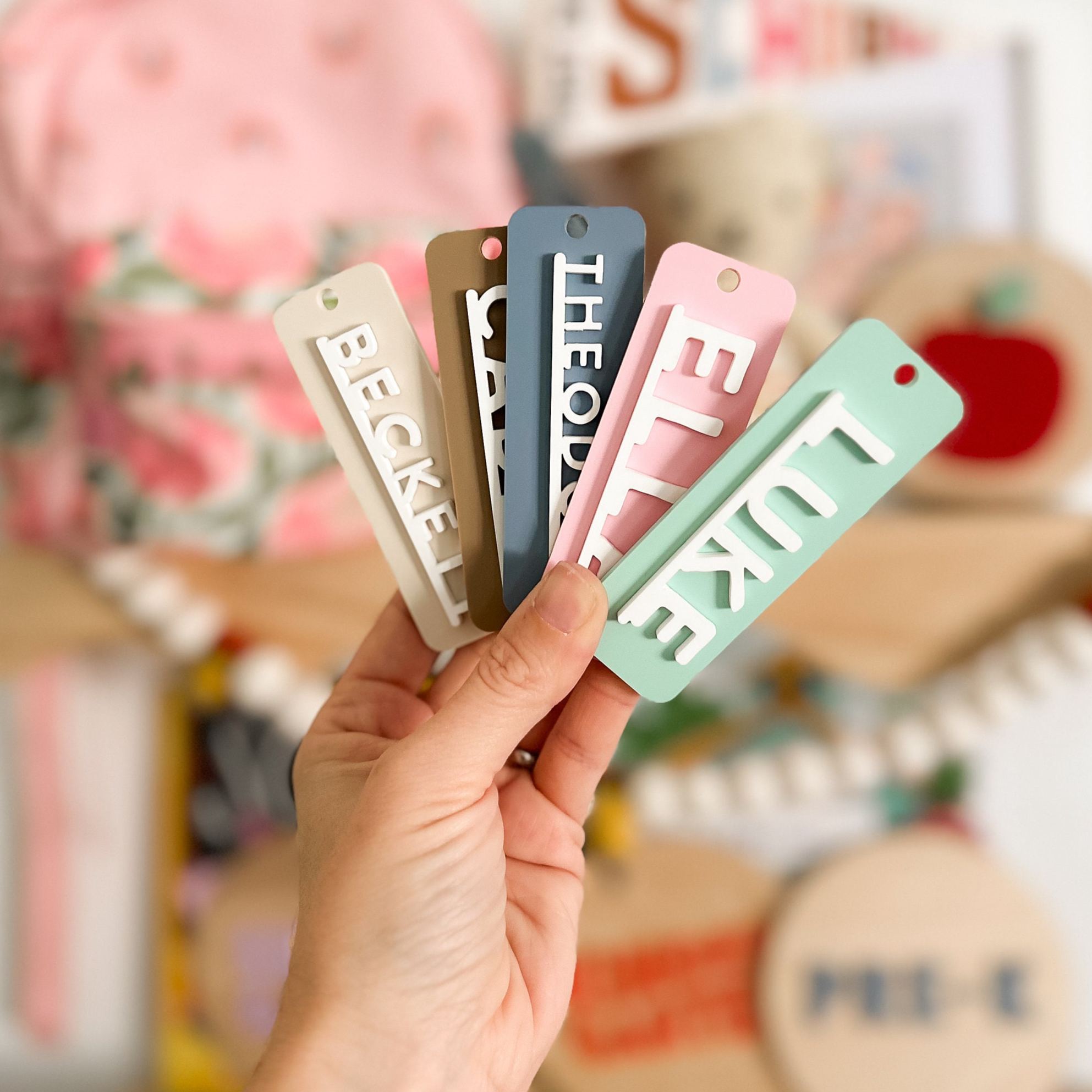 Personalized 3D Kid's Backpack Lunch Box Luggage Tags | CWGift38