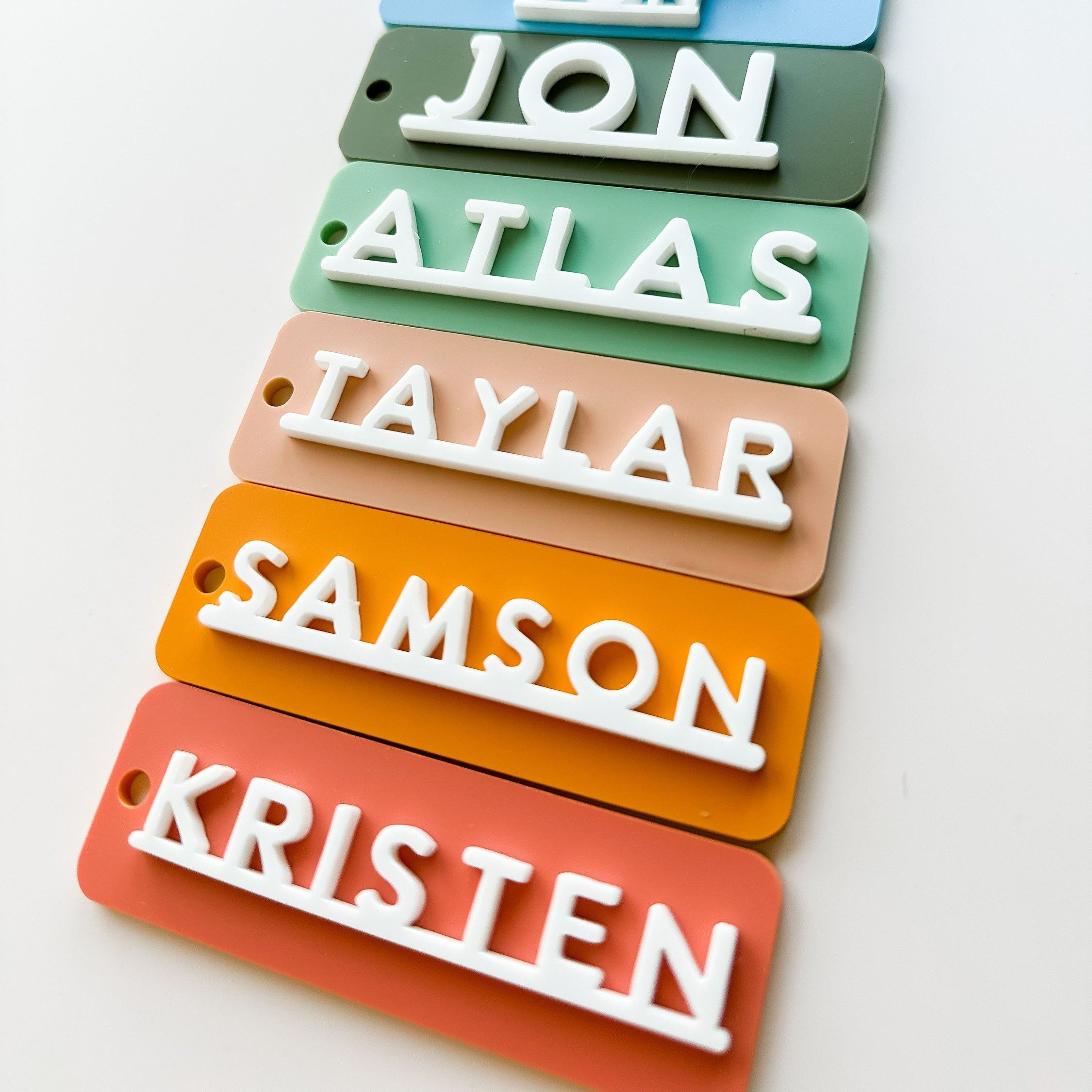 Personalized 3D Kid's Backpack Lunch Box Luggage Tags | CWGift38