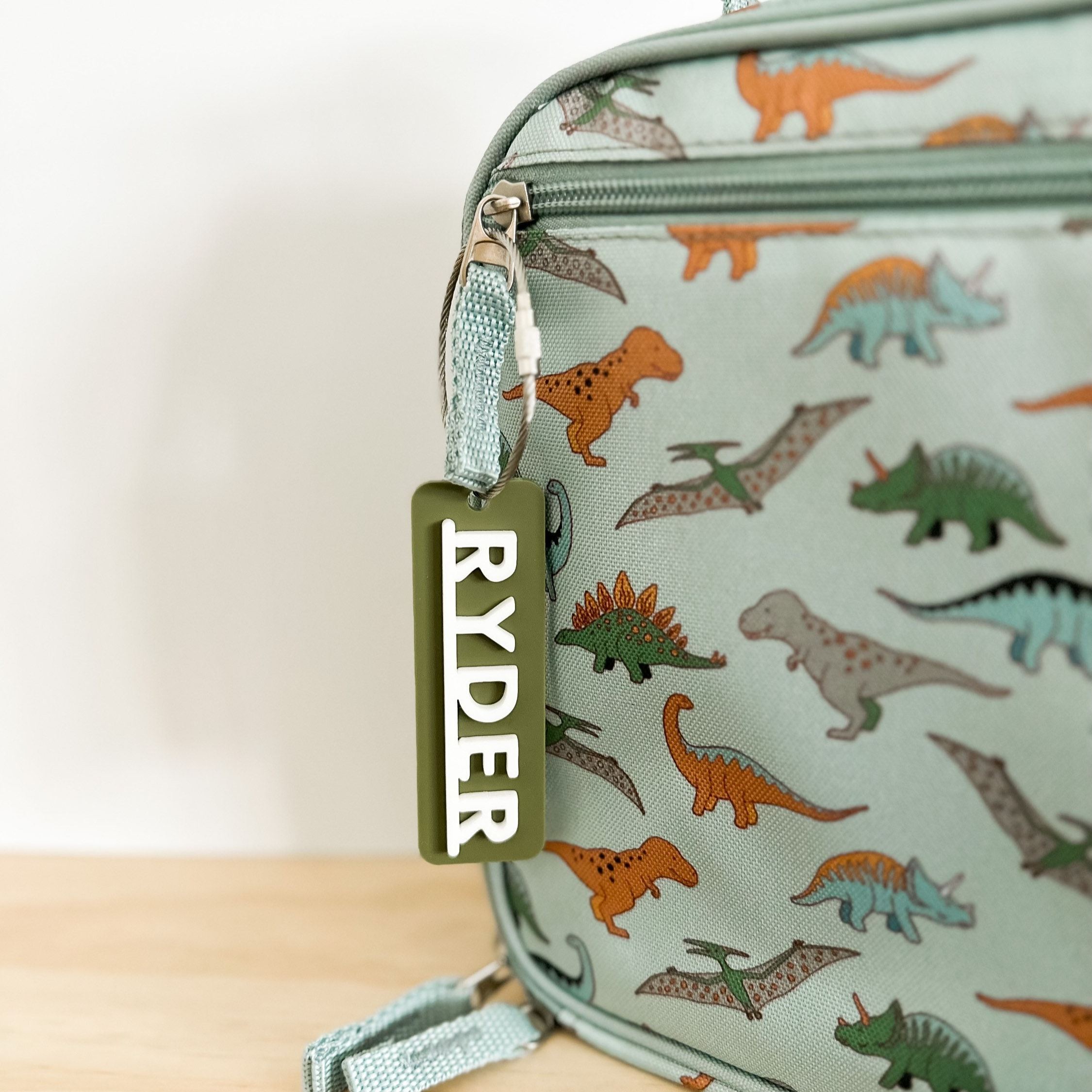 Personalized 3D Kid's Backpack Lunch Box Luggage Tags | CWGift38
